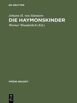 cover image of Die Haymonskinder